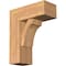 Ekena Millwork Legacy Block Smooth Bracket w/ Offset Brace, Western Red Cedar, 7 1/2"W x 18"D x 22"H BKT0806X18X22LEC05SWR - alternate 1